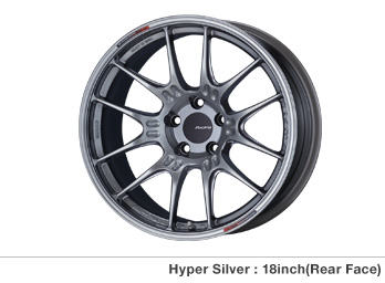 Hyper Silver：18inch(Rear Face)