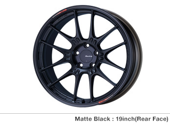 Matte Black：19inch(Rear Face)